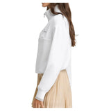 Women's Davenport Woven Pop Over-Apparel-Wilson-WW00210-1-Tennis Express