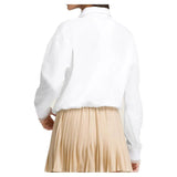 Women's Davenport Woven Pop Over-Apparel-Wilson-WW00210-2-Tennis Express