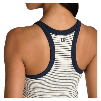 Women's On The Daily Tennis Brami Classic Navy and Sandrift, Wilson, Tennis Express, WW00284U001002-F26-4