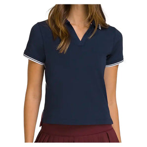 Women's Club Tennis Polo Classic Navy,Apparel,Wilson,Classic Navy,XS,Tennis Express,WW00306411DBC-F26-3