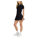 Women's Classic Pleated Mini Tennis Skort Black-Apparel-Wilson-WW00311411BKA-S25-5-Tennis Express