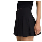 Women's Classic Pleated Mini Tennis Skort Black-Apparel-Wilson-WW00311411BKA-S25-6-Tennis Express