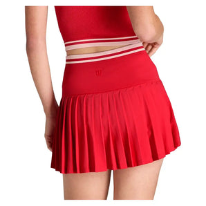 Women's Midtown Wrap Tennis Skort Varsity Red,Apparel,Wilson,,,Tennis Express,WW00313R044001-F26-4