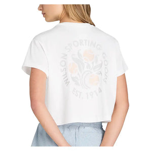 Women's Harper Crop Tennis Tee Bright White,Apparel,Wilson,,,Tennis Express,WW00367W001001-4