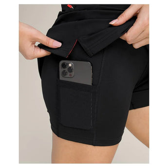 Women's Play On 16 Inch Tennis Skort-Apparel-Wilson-WW00370-B-4-Tennis Express