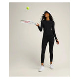 Women's Pro Seamless Long Sleeve-Apparel-Wilson-WW00399-F24-bk-5-Tennis Express