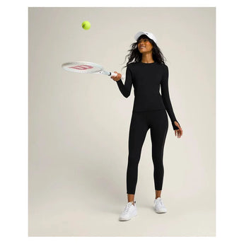 Women's Pro Seamless Long Sleeve-Apparel-Wilson-WW00399-F24-bk-5-Tennis Express