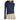 Women's Pro Seamless Long Sleeve Tennis Top Classic Navy-Apparel-Wilson-WW00399511-DBCF25-1-[Sku]-Tennis Express