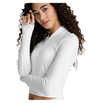 Women's All Day Full Zip Tennis Jacket Bright White
