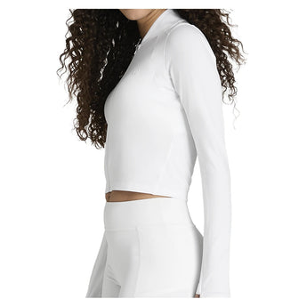 Women's All Day Full Zip Tennis Jacket Bright White-Apparel-Wilson-, [current_file_name-Tennis Express