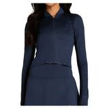Women's All Day Full Zip Tennis Top Classic Navy,Apparel,Wilson,Classic Navy,XS,Tennis Express,WW00473U001001-F26-3