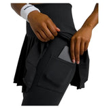 Women's Midtown Skirty Tennis Tight Black-Apparel-Wilson-WW00491431BKA-S25.-2-3-[Sku]-Tennis Express