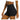 Women's Baseline Ball Tennis Short Black-Apparel-Wilson-WW00553531-BKAF25-1-Tennis Express