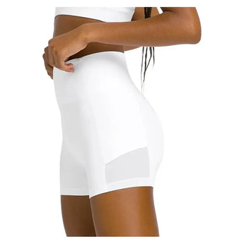 Women's Baseline Ball Tennis Short Bright White-Apparel-Wilson-WW00553531-WTAF25-2-Tennis Express