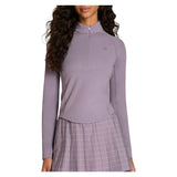 Women's Advantage Tennis Half-Zip Purple Ash, Wilson, Purple Ash, Tennis Express, WW00556L019001-F26-PURPLE-ASH-1