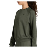 Women's Classic Long Sleeve Tennis Crew Grape Leaf-Apparel-Wilson-WW00562E033001-2-Tennis Express