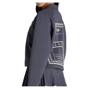 Women's Classic Tennis Crew Graystone-Apparel-Wilson-, [current_file_name-Tennis Express