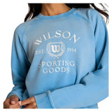 Women's Classic Tennis Crew Ally Blue,Apparel,Wilson,,,Tennis Express,WW00562U112001-F26-6