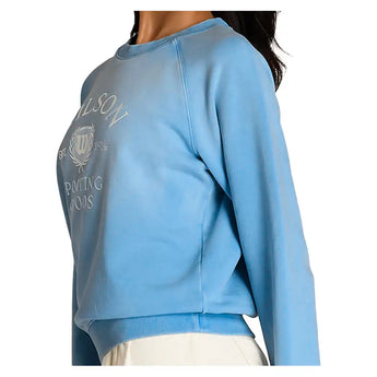 Women's Classic Tennis Crew Ally Blue,Apparel,Wilson,,,Tennis Express,WW00562U112001-F26-7