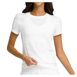 Women's Pro Seamless Tennis Tee Bright White,Apparel,Wilson,Bright White,XS,Tennis Express,WW00593511WTA-BF26-3