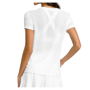 Women's Pro Seamless Tennis Tee Bright White,Apparel,Wilson,,,Tennis Express,WW00593511WTA-BF26-4