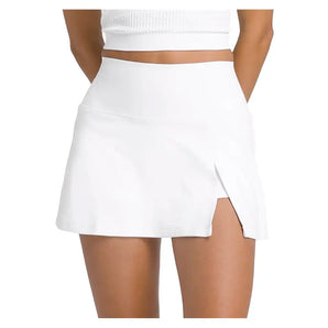 Women's Advantage Tennis Skort Bright White,Apparel,Wilson,Bright White,XS,Tennis Express,WW00607531WTA-F26-3