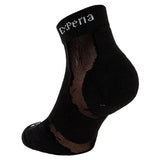 Experia Techfit Light Cushion Ankle Tennis Socks-Socks-Thorlo-XCMU-Black-Back-Tennis Express