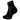 Experia Techfit Light Cushion Ankle Tennis Socks-Socks-Thorlo-XCMU-Black-Back-Tennis Express