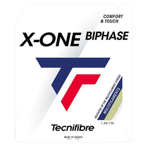 X-One Biphase Tennis String Natural,Strings,Tecnifibre,15L,,Tennis Express,XONENA-N-15L-1