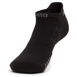 Experia Ultra Light Cushion No Show Tab Tennis Socks Black-Socks-Thorlo-XPTU01-001-1-Tennis Express