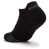 Experia Ultra Light Cushion No Show Tab Tennis Socks Black-Socks-Thorlo-XPTU01-001-2-Tennis Express