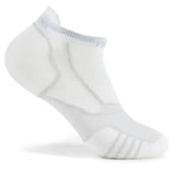 Experia Ultra Light Cushion No Show Tab Tennis Socks White-Socks-Thorlo-XPTU01-100-3-Tennis Express