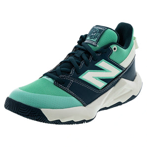 Juniors' Coco CG2 Tennis Shoes Medusa Green and Deep End,Footwear,New Balance,Medusa Green/Deep End,10.5C,Tennis Express,YCOCO1DQcopy