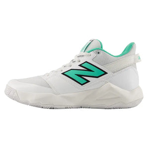 Juniors' Coco CG2 Tennis Shoes NB 103 White and Deep End,Footwear,New Balance,,,Tennis Express,YCOCO4FG-1