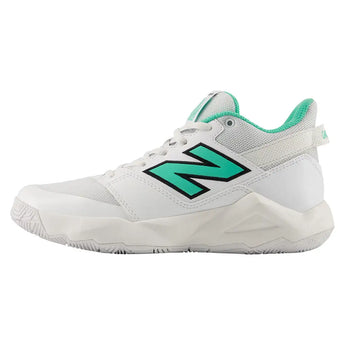 Juniors' Coco CG2 Tennis Shoes NB 103 White and Deep End,Footwear,New Balance,,,Tennis Express,YCOCO4FG-1