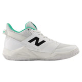 Juniors' Coco CG2 Tennis Shoes NB 103 White and Deep End,Footwear,New Balance,,,Tennis Express,YCOCO4FG-2