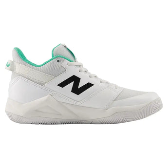 Juniors' Coco CG2 Tennis Shoes NB 103 White and Deep End,Footwear,New Balance,,,Tennis Express,YCOCO4FG-2
