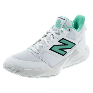 Juniors' Coco CG2 Tennis Shoes NB 103 White and Deep End,Footwear,New Balance,NB 103 White/Deep End,10.5C,Tennis Express,YCOCO4FGcopy