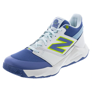 Juniors' Coco CG2 Tennis Shoes Sea Salt and Glint Blue,Footwear,New Balance,Sea Salt/Glint Blue,10.5C,Tennis Express,YCOCO4YNcopy
