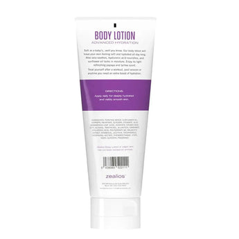Body Lotion - 8oz-Sports Medicine-Zealios-ZSC-LOT-1-Tennis Express