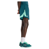 Men's Tournament Novelty Tennis Short Medusa Green,Apparel,New Balance,,,Tennis Express,mb6120hxaav-1