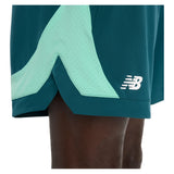 Men's Tournament Novelty Tennis Short Medusa Green,Apparel,New Balance,,,Tennis Express,mb6120hxaav-3