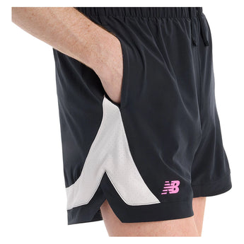 Men's Tournament Novelty Tennis Short Black,Apparel,New Balance,,,Tennis Express,mb6120hxbk_1
