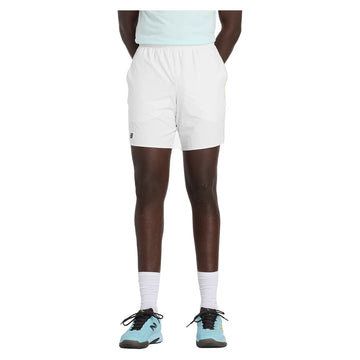Men's Tennis Tournament 7 Inch Short White