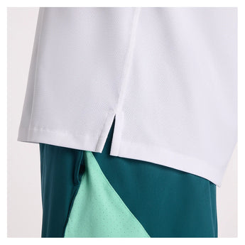 Men's Tournament Novelty Tennis Top White,Apparel,New Balance,,,Tennis Express,mt61l02kwt_5