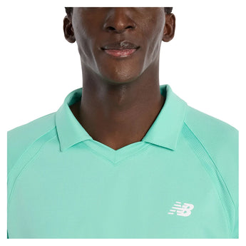 Men's Tournament Tennis Polo Deep End,Apparel,New Balance,,,Tennis Express,mt61w0htaat-3