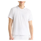 Men's Tournament Tennis Polo White,Apparel,New Balance,White,S,Tennis Express,mt61w0htwt