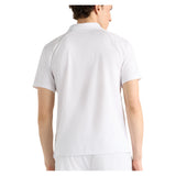 Men's Tournament Tennis Polo White,Apparel,New Balance,,,Tennis Express,mt61w0htwt_2