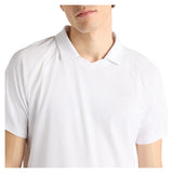 Men's Tournament Tennis Polo White,Apparel,New Balance,,,Tennis Express,mt61w0htwt_4
