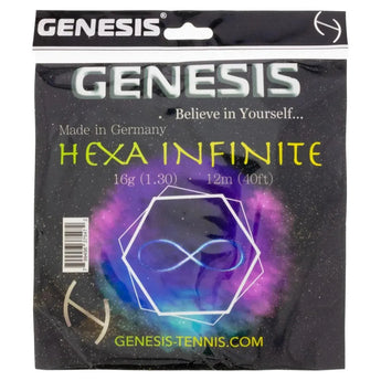 Hexa Infinite 1.30 Yellow Tennis String-Strings-Genesis-xxxxx01-1-Tennis Express